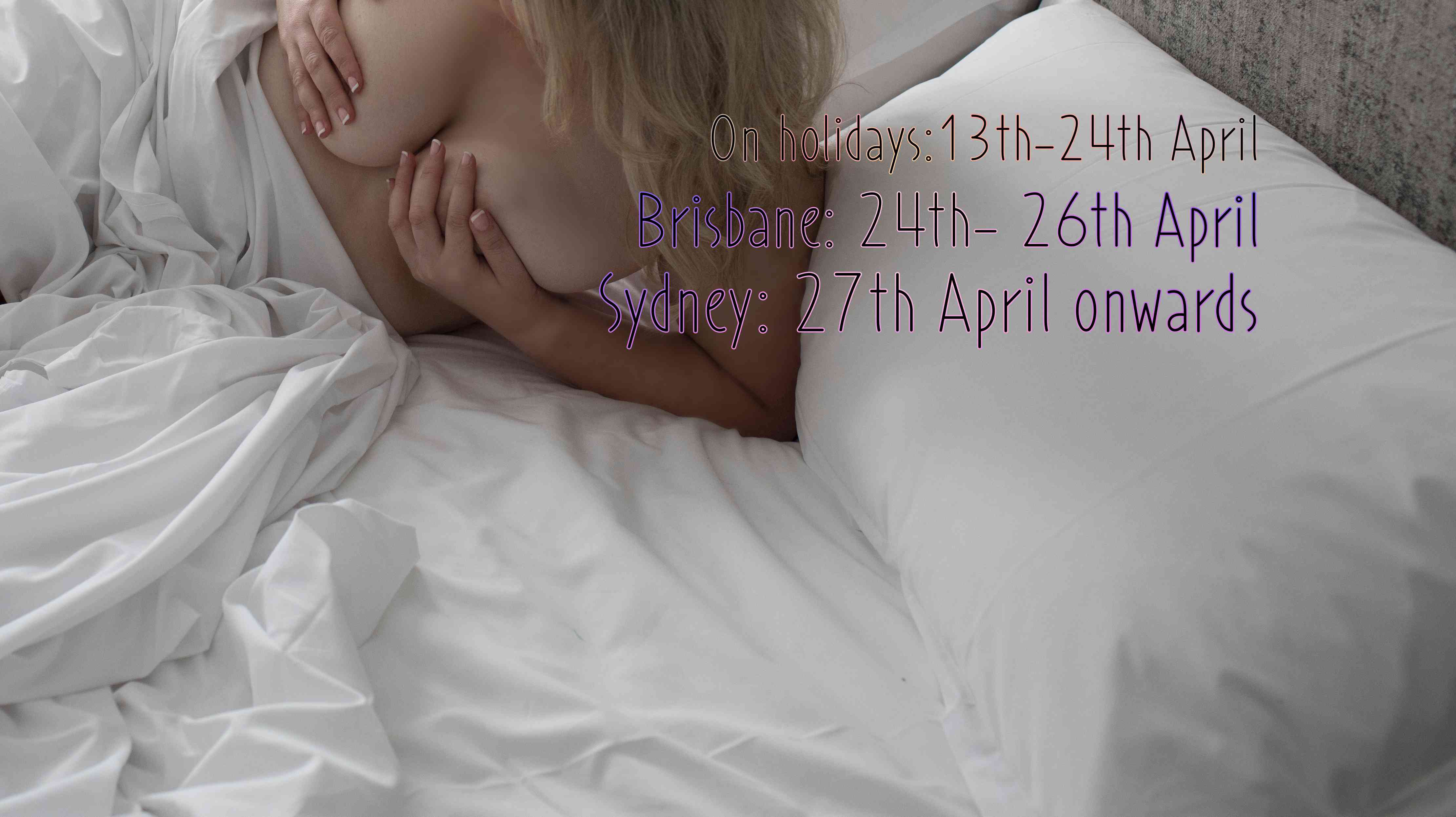 Mischa Maxwell in Brisbane April 24-16th! Brisbane Escorts