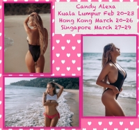 XXX Star Candy Alexa Touring Kuala Lumpur Feb 20-23